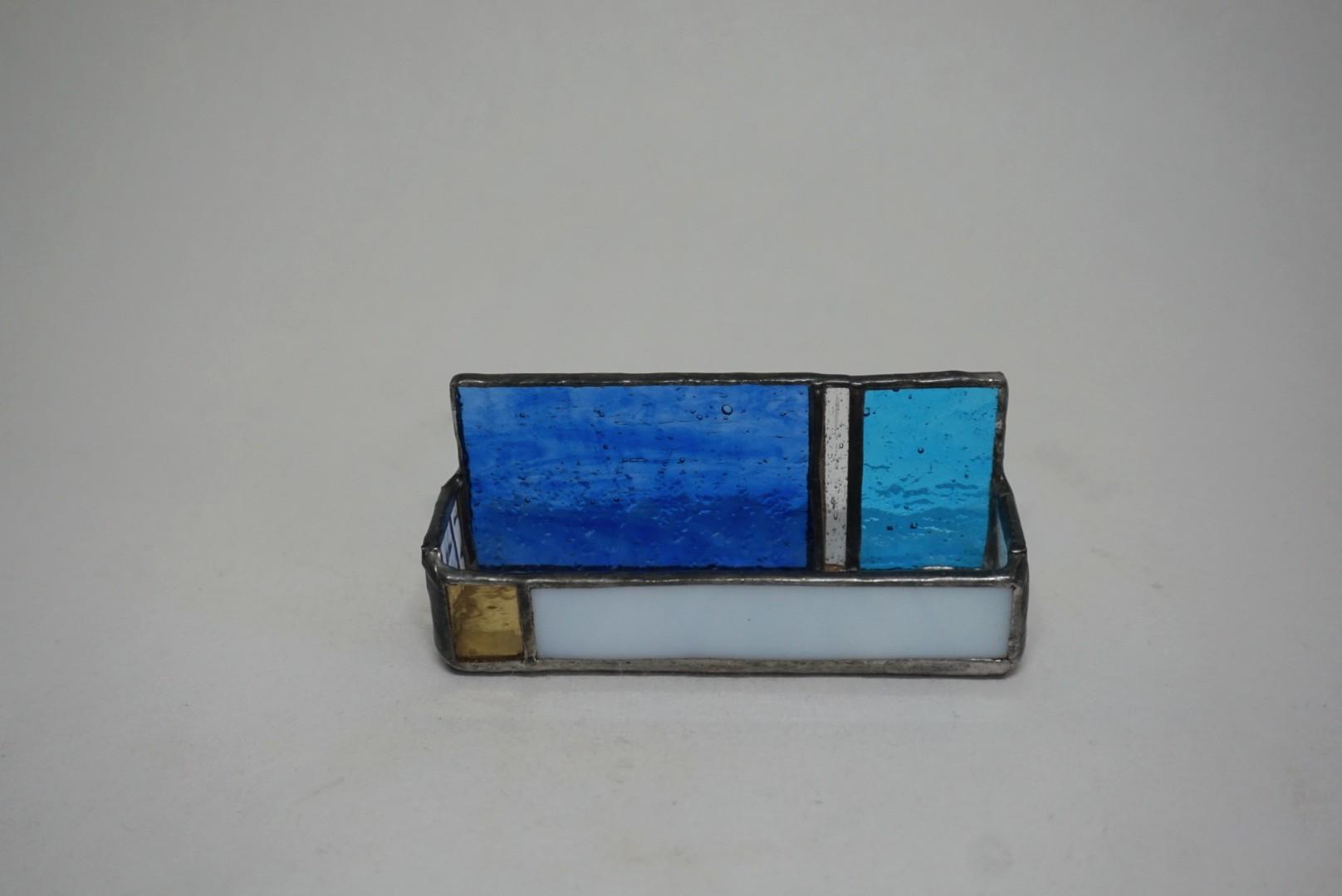 名刺ホルダー　ステンドグラス　名刺　名刺立て